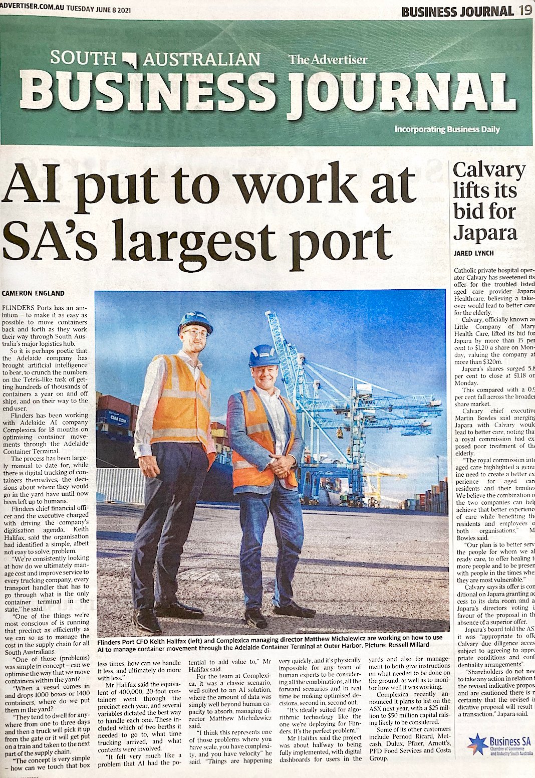 Flinders Ports and Complexica_AI_put_to_work_at_SAs_largest_port