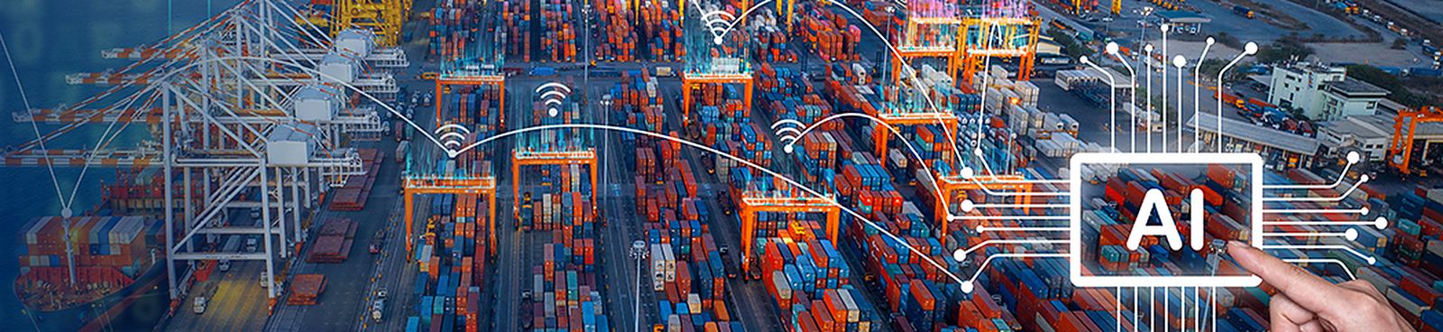 Smart container port